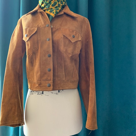 LEVIS 1980’s Suede Leather Jacket - Picture 3 of 7